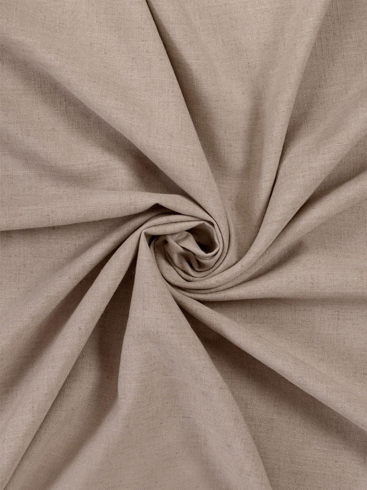 Hissgardin Lina med kulkedja, beige
