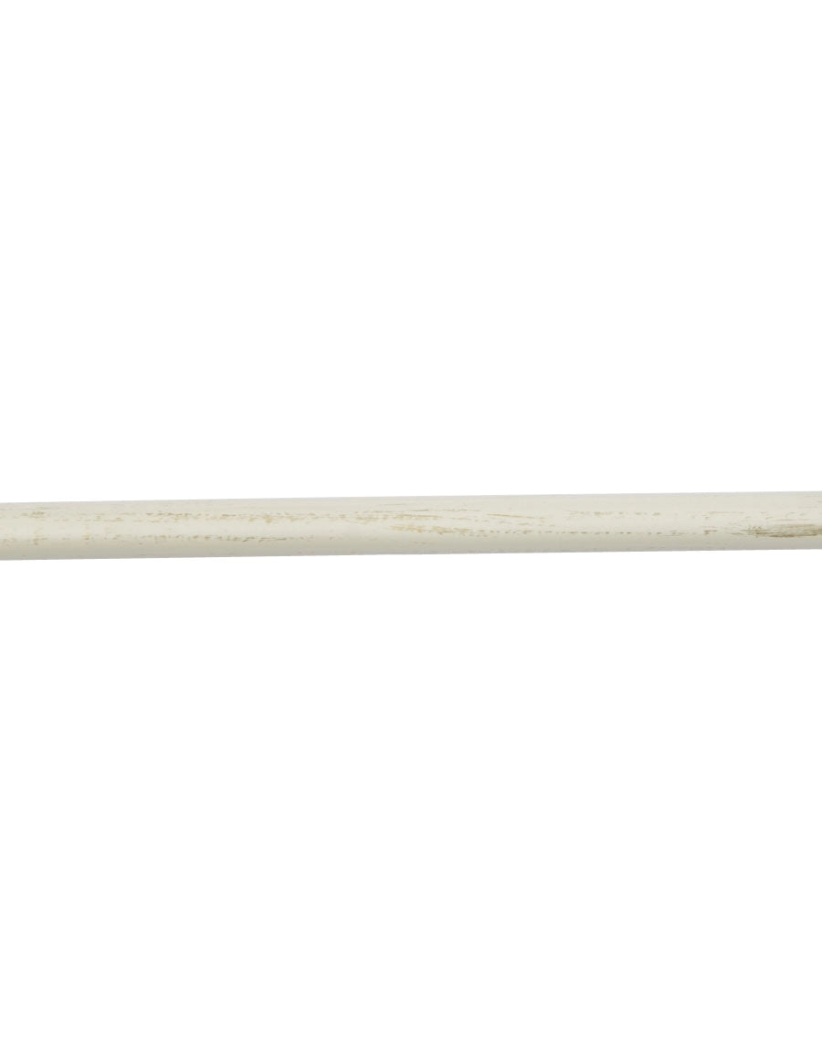 Gardinstång vitguld, 20 och 28 mm, fast längd 130 cm