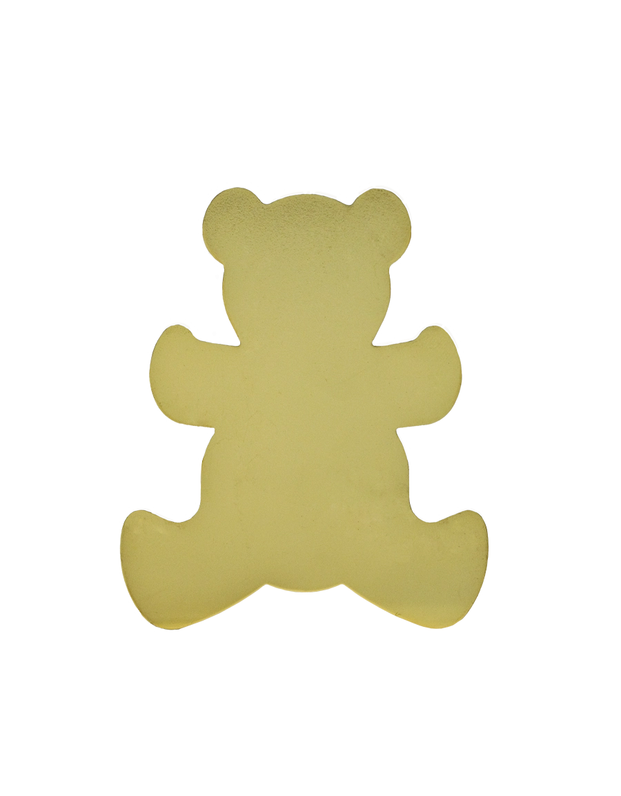 Servettring med figur, nalle