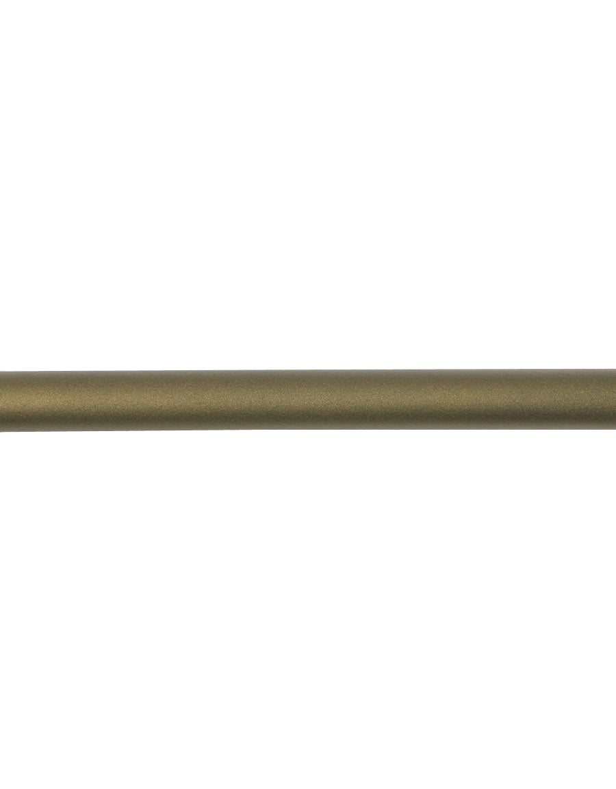 Gardinstång i guldnougat, flera storlekar