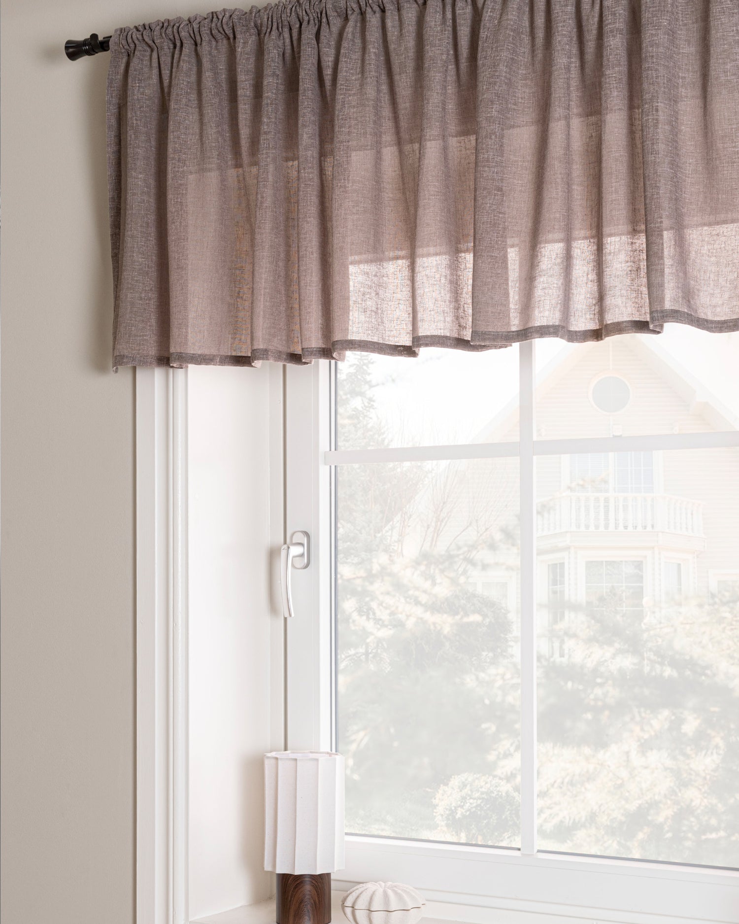 Brun gardinkappa